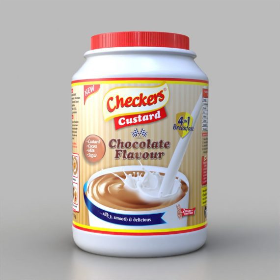 FYROmDeXkAIYnXa Checkers Custard (chocolate powder, 1.5kg)