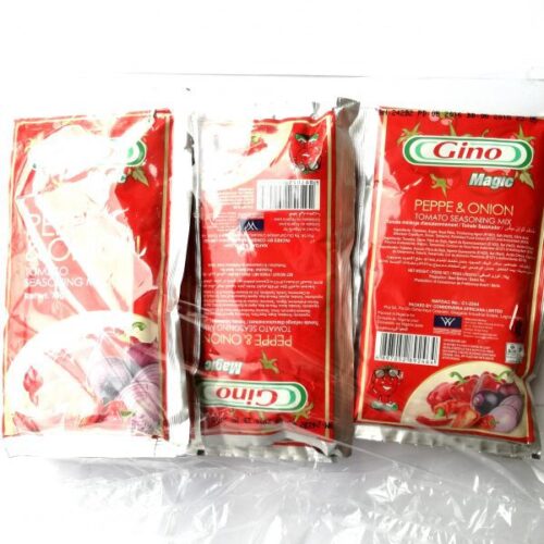 Gino Pepper and Onion Mix (1 Roll, 5pcs)