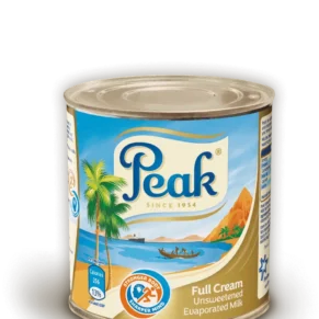 Peak Full Cream Unsweetened Evaporated Milk (160g)