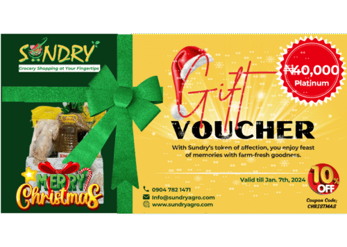 SundryAgro Christmas Platinum eGift Card