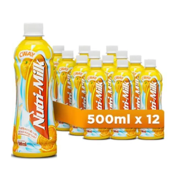Cway Nutri-Milk Orange Flavor (500ml x 12)