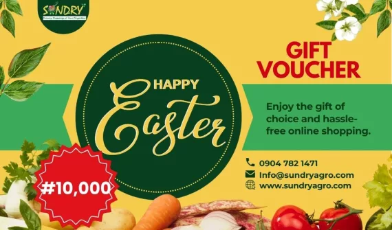 1 SundryAgro Easter Bronze eGift Card