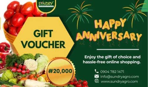 SundryAgro Anniversary Silver eGift Card