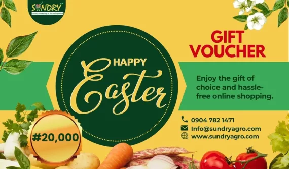 2 SundryAgro Easter Silver eGift Card