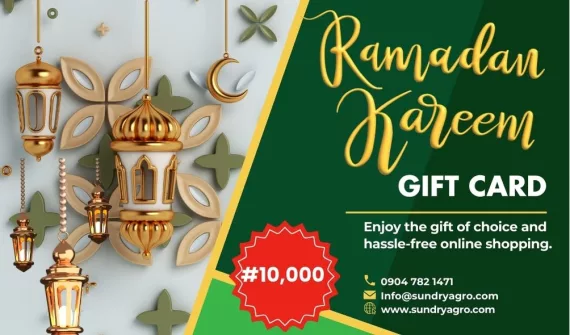 21 SundryAgro Ramadan Kareem Bronze eGift Card
