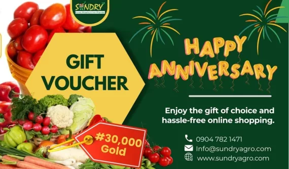 3 (1) SundryAgro Anniversary Gold eGift Card