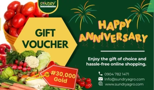 3 (1) SundryAgro Anniversary Gold eGift Card