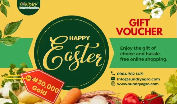 3 SundryAgro Easter Gold eGift Card