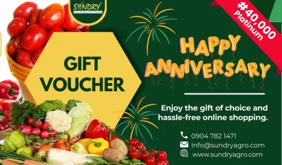 4 (1) SundryAgro Anniversary Platinum eGift Card