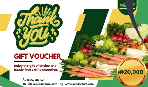 7 SundryAgro Thank You Silver eGift Card