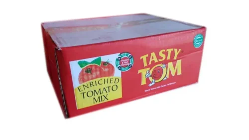 Tasty Tom Tomato Paste (1 carton, 10 rolls)