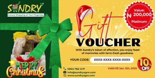christmas-gc-200k SundryAgro Christmas ₦200, 000 Gift Card