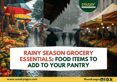 rainy season grocery essentials