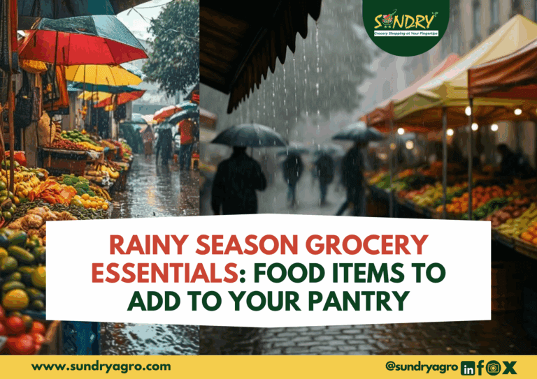 rainy season grocery essentials