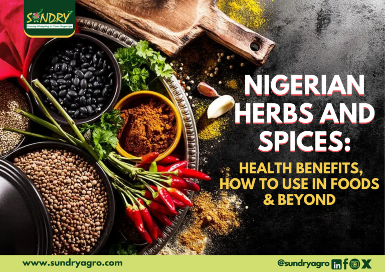Nigerian herbs and spices