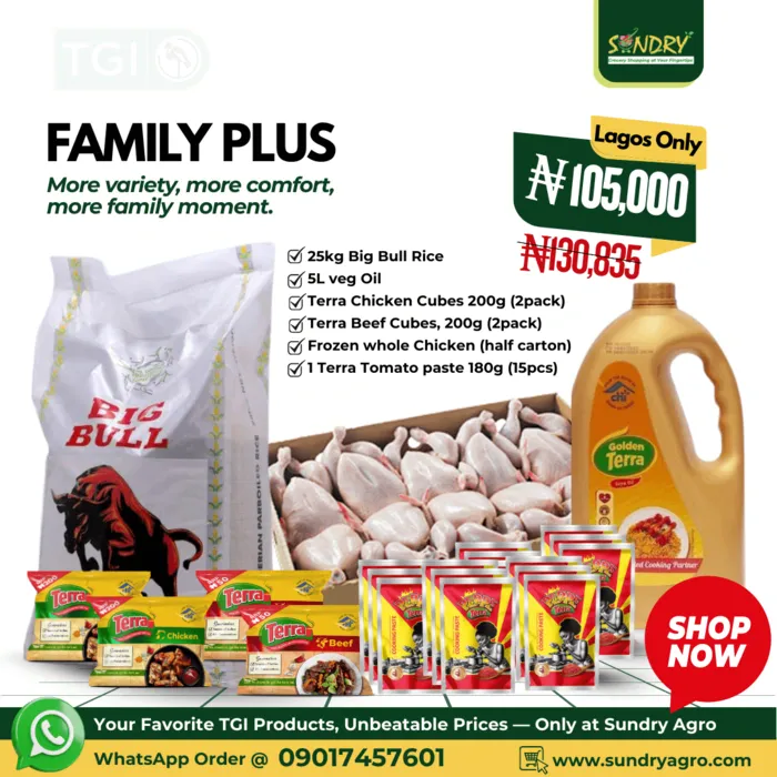 Family Plus Food Bundle | SundryAgro