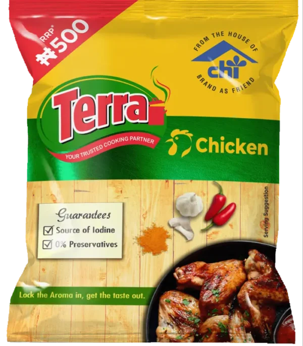 Terra Seasoning Chicken (₦500, 34 x 10)