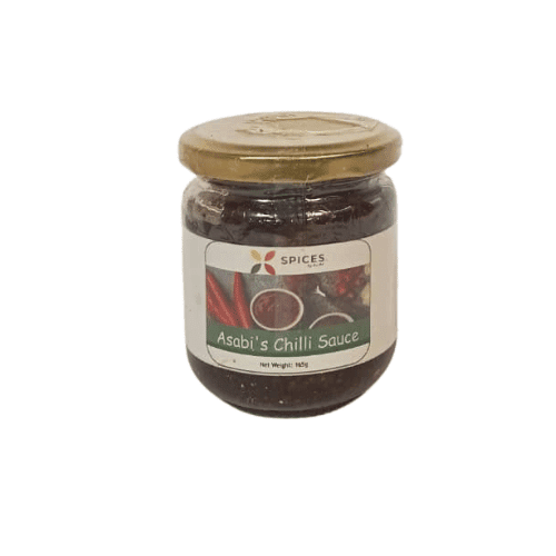 Asabi20Chilli20Sauce-1729506054884.png Asabi's Spice Chilli Sauce (165g)