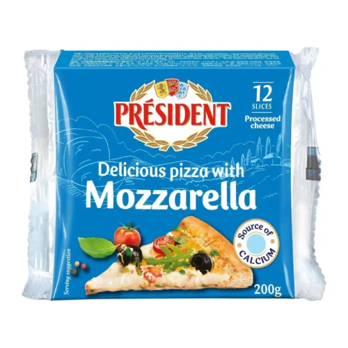 President Mozarella Cheese (200g - 12 slices)