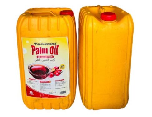 price of 25 Litres of Palm Oil Today